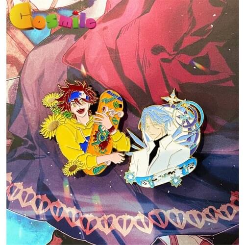 Cosmile SK∞ SK8 the Infinity Langa Reki metal badge pins brooch collection limited cute cosplay christmas gift fashion new hot C