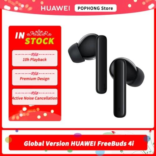 Stock Global Version HUAWEI FreeBuds 4i Wireless Earphones Active Noise Cancellation dual-mic system Bluetooth 5.2