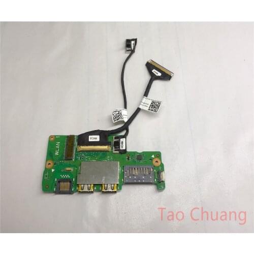 FOR DELL VOSTRO14 5471 V5471 USB board network card interface switch board 010JVT cable 00WYJ9 0W4V53