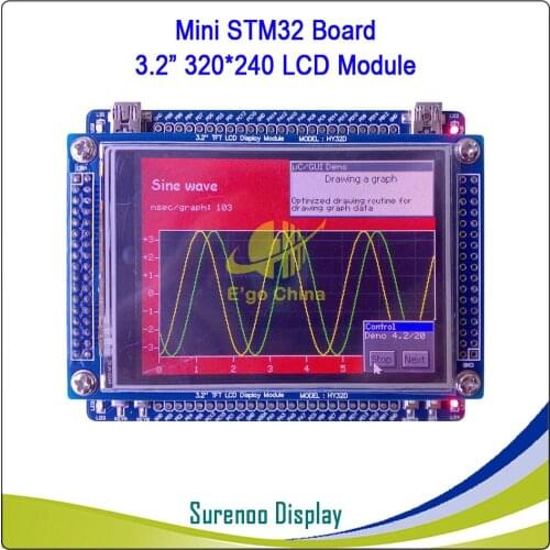 STM32 STM32F103VCT6 HY32D HY-MiniSTM32V Development Board & 3.2" ILI9325 TFT Touch LCD Module Display Screen Panel