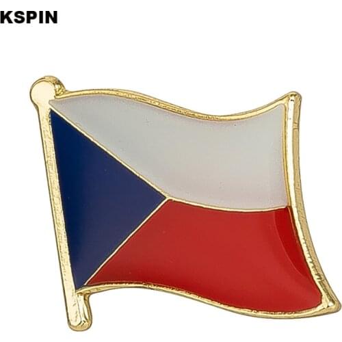 Czech Rep flag pin lapel pin badge 10pcs a lot Backpack Icon KS-0087
