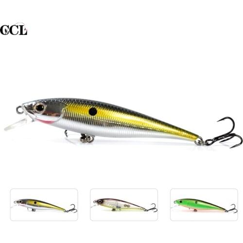 CCLTBA Floating Minnow Jerkbait Fishing Lure Wobbler Bass Perch Panfish Fishing Minnow Hard Baits Retail Fishing Bait