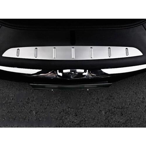 Suitable for Tesla for Model X 2016 2017 2018 2019 front storage box guard plate stainless steel front trunk guard plate