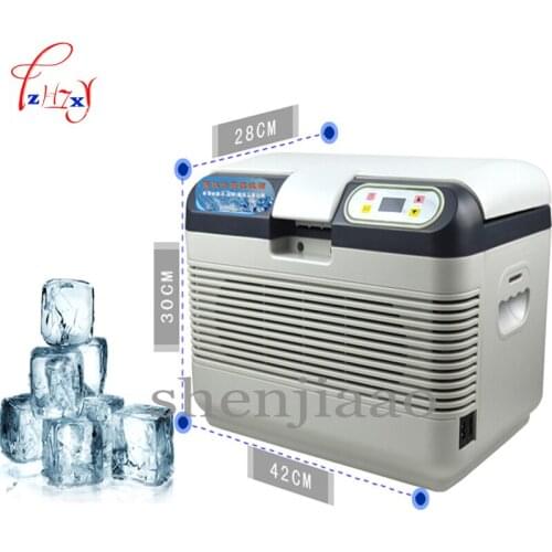1PC 220V 12L Portable Thermoelectric Cooling Drug Sperm & Pig Nursery / Rabbit / Tempered Mouse Cool Box Car Fridge Freezer