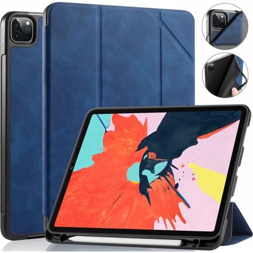 Smart Cover Stands Tablet Leather Case TPU For iPad Pro 11 10.5,For iPad 10.2 9.7 mini 2019,For iPad 7 6 5 4 Air 2 Air 3 flip
