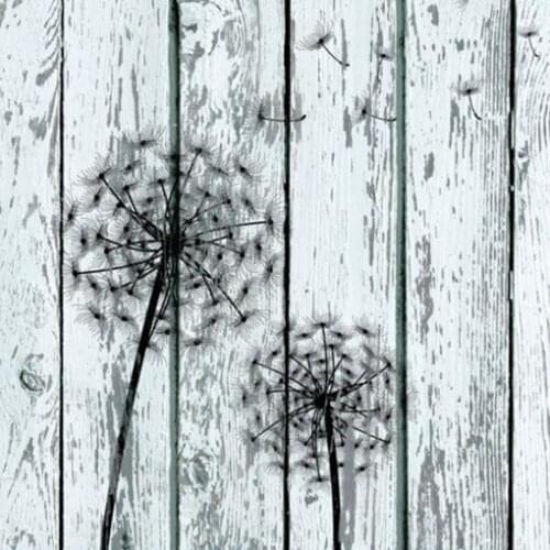 1 panel wood grain dandelion classic canvas printing wall painting art template painting decorative painting framed XJZFX-12