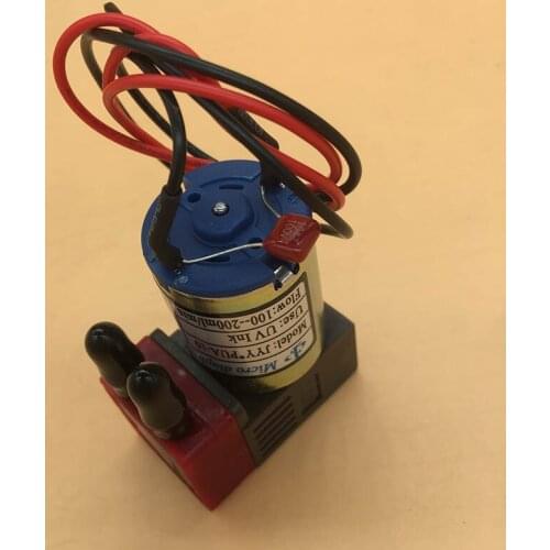 5PCS UV ink 3W micro diaphragm pump JYY*PUA-10 small ink pump 24V dc 100-200ml/min flow for Longrun Flora Gongzheng Inkjet print