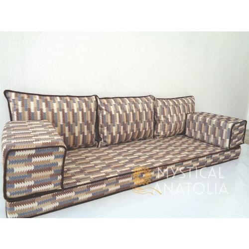 Arabian Floor Seating Living Room Furniture Couches Jalsa Majlis Modern Arabic Hookah Lounge Home Decor Bench Cushion