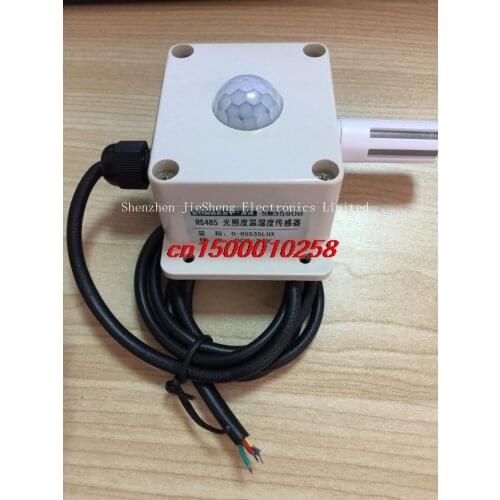 FREE SHIPPING SM3590B RS485 Integrated optical intensity and temperature and humidity sensor