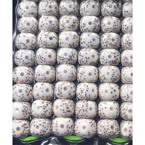 9X7mm *114* Natural Hainan Grade AAA High-quality Lotus Bodhi Seeds Beads Barre Loose Mala Beads Japa DIY Accessories
