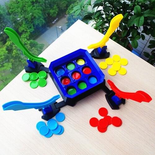 Family Fun Games Slide Chips Novelty Gag Toys Dinner Party Game Funny Kids Toy Portable Travel Game Box Package Childrens Gift