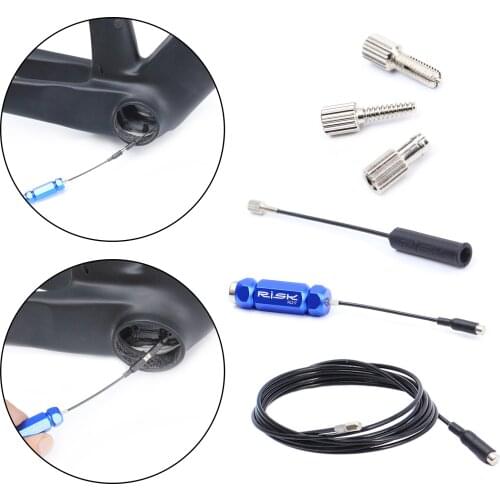 Bicycle Internal Cable Routing Tool Cable Hydraulic Wire Inner Cable Guide With Magnet For Bike Frame Hydraulic Wire