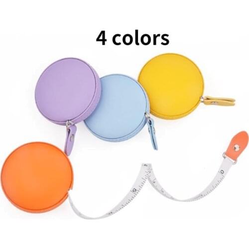 60inch Tape Measuring Tool 1.5m Tape Ruler Measure For Body Fabric Sewing Tailor Measurements Tape Retractable Mini Ruler