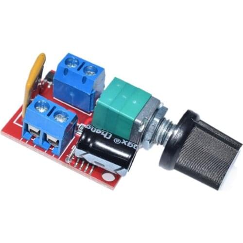 Mini 5A PWM 90W DC Motor Speed Controller Module Speed Control Switch LED Dimmer