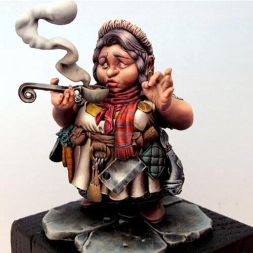 70mm Resin Figure Building Kit Chef