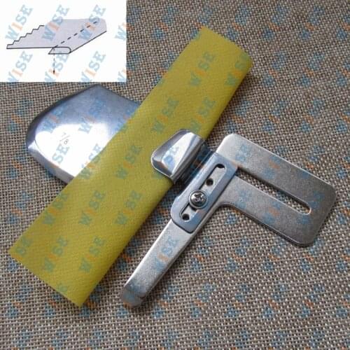 Single Down Turn Raw Edge Hemmer Sewing Machine Attachment Folder #KP-223