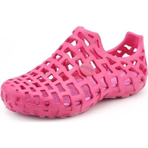 Couple 2021 Summer Water Shoes Mens Beach Sandals Womens Quick Drying Slippers Diving Swimming Hollow Design Sports Sandals