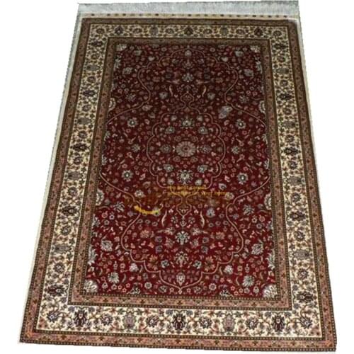 Large silk rug carpet mat Silk Persian Rug Oriental Rugs Handwoven Carpets For Living Room Pattern