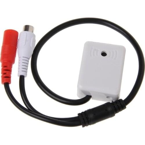 Microphone Audio Pickup Sound Monitoring Device For CCTV Camera Security System