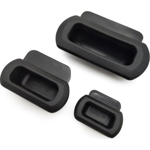 UWAUNB62/92/133 Embedded handle resin soft plastic elastic clasp handle Hidden cabinet door hidden handle