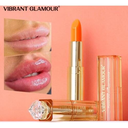 VIBRANT GLAMOUR Discoloration Honey Lipstick Nourish repair Lip Line Prevent Chapped Long Lasting Moisture Makeup Lip Care