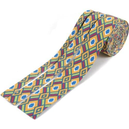 ZERZEEMOOY 16MM 25MM 50MM 1inch 5Yard/lots Chromatic Geometry Fabric Folding Ribbon Cotton Ribbon Dog Collars Lace