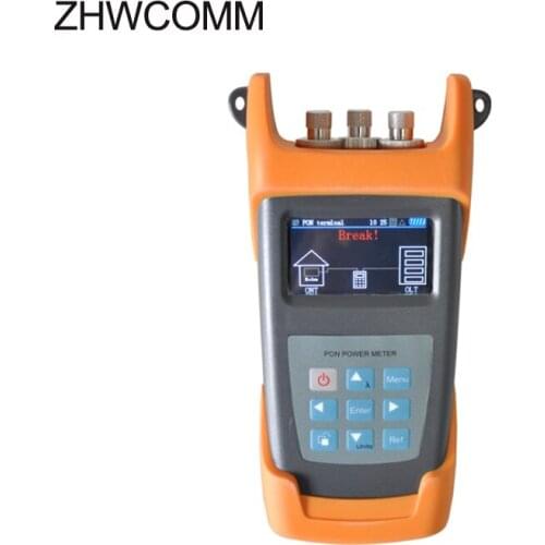 ZHWCOMM Hand-held JW3229 PON Termination Tester, FTTH Fiber Tester Optical Power Meter