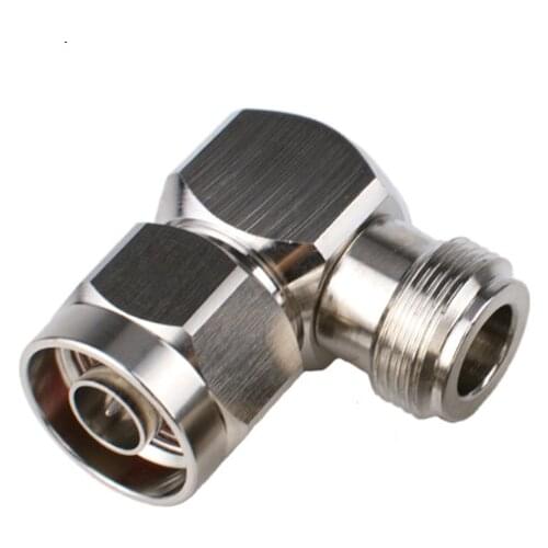 1pc N Female jack To N Male plug Right Angle 90 Degree RF Connector adapters