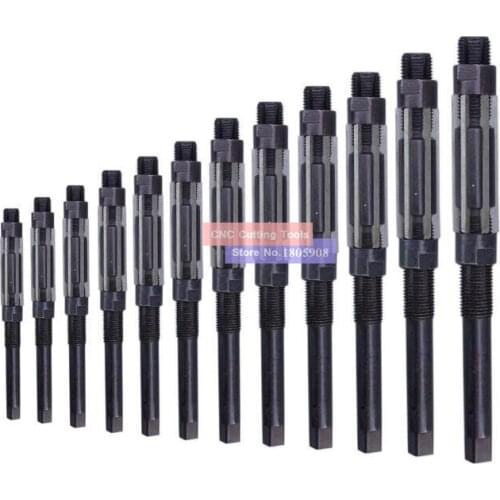 1PC Adjustable Hand Reamer HSS Size Range Alloy Steel Reamer Hand Reamer Machine Cutting Tool(6/6.75/7.25/8.5/10/12/15/20/26mm
