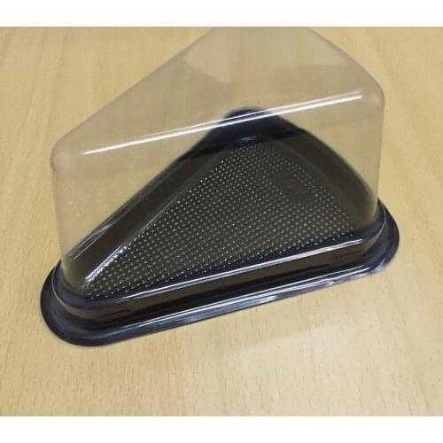 100pcs Plastic Single Individual Cupcake Boxes Caixa De Queque Unica Box Molds For Cheese Cake Tool Decoration