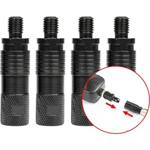 4Pcs/Set Carp Fishing Connector Quick Release Connector Easy To Install To Bank Aluminum alloy Rod Stick Bite Alarms