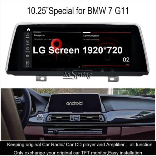 10.25" 8-Core Android 11 Car multimedia player for BMW 7 Series G11 EVO with Wireless Carplay Android Auto