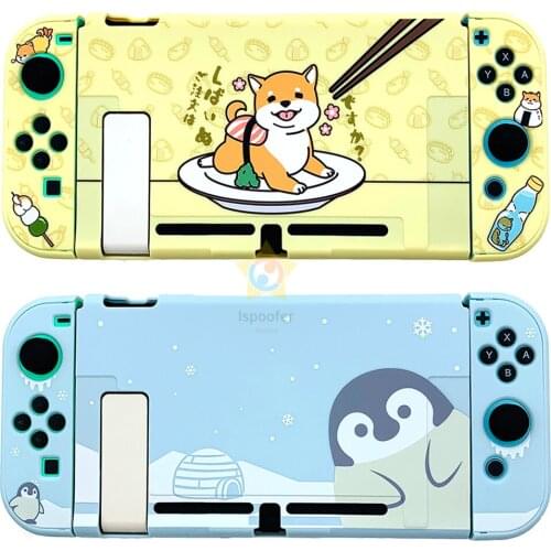 2020 for Nintendo Switch NS Console Animal Crossing Protective Hard Case Shell for NintendoSwitch JoyCon Joy Con Back Cover