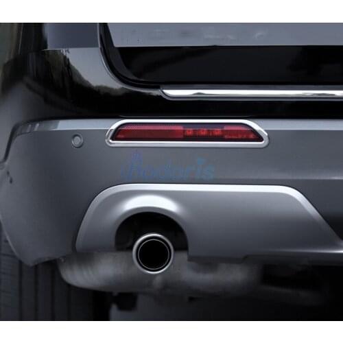 Carbon Fiber Color Front Fog Lamp Cover Light Frame Overlay Panel Moulding Ring Chrome For Ford Explorer 2020 2021 Accessories