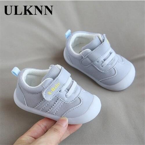 ULKNN Baby Shoes 2020 Autumn New 1-3 Year Old Boys Girls Fruit Pattern Soft Bottom Toddler Shoes Non-Slip