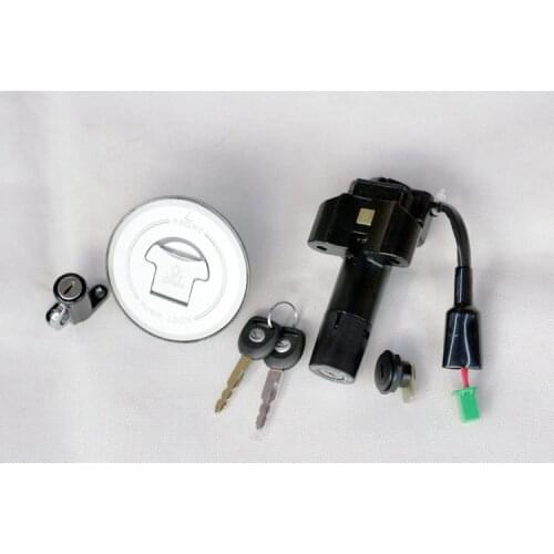 For Suzuki Li Cai Yun Choi QS100T QS125T-2 sets of motorcycle parts ignition lock lock assembly