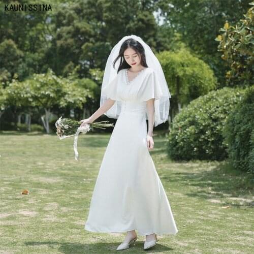 Кружевные свадебные платья KAUNISSINA China At AliExpress