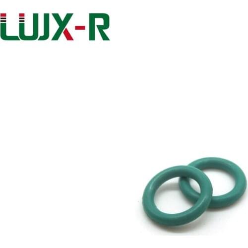 LUJX-R 25pcs 1.5mm Thickness O-Ring Washer Green FKM Oil Proofl Rings Gasket OD12/13/14/15/16/17/18/19~25mm O Ring Seal