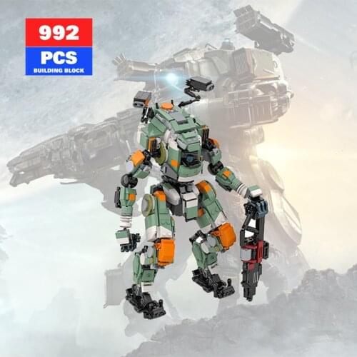 Moc Titan Fall BT-7274 Pioneer Titan Game Series Robot Technical Building Blocks Military Mecha War Childrens Toys Boy Toy Gift