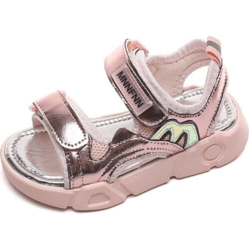 Fashion Kids Sandals Girls Summer Shoes Beach Sport Sandals Flat Soft Sole Children Girl Shoes sandalias niña летняя обувь