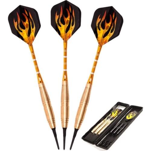3Pcs/Set Professional 20g Soft Darts Electronic Soft Tip With Chrome-plated Iron Shaft High Quality