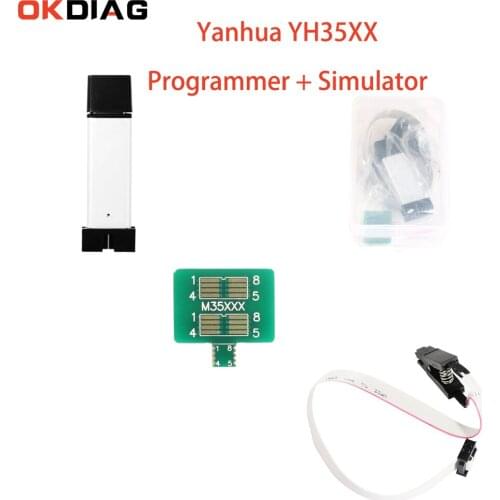 Yanhua YH35XX Programmer with Simulator for 35128WT Read and Write No Risk and No Red Dot on Cluster Calibration High Quality