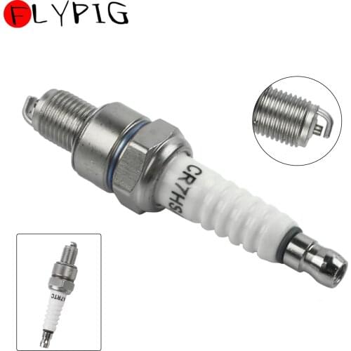 1Pcs Spark Plug Plugs CR7HSA XR80 XR100 XR CRF80 CRF for Honda XR100R 1989-2003 for TRX90 TTR50 TTR125 XVS125 CR7HSA