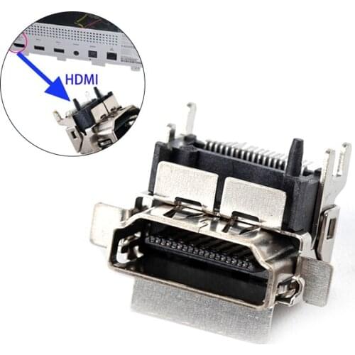 HDMI-compatible Socket Port Replacement For Xbox One Slim Motherboard Repair