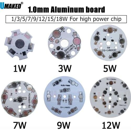 100mm 18W led aluminum plate base board, LED PCB board for downlight, bulb light. heat sink board