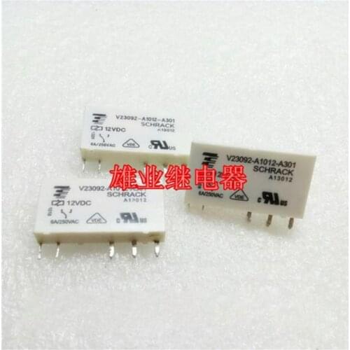 12V relay V23092-A1012-A301 V23092A1012A301 V23092 A1012 A301 12VDC 5PIN