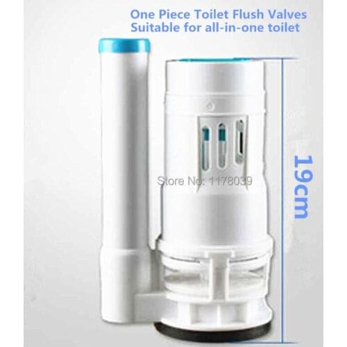 19cm One Piece Toilet Flush Valves Suitable for water tank height 19-23cm,Toilet Flush Valves Suitable for all-in-one toilet