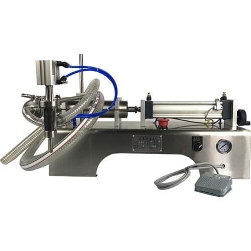 30-300ml Horizontal single-head pneumatic liquid filling machine Automatic quantitative filling machine