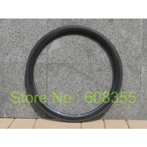 3k UD Carbon Matt Glossy Road Bike Clincher Wheel Rim 50mm width 20.5 23mm 25mm 700C