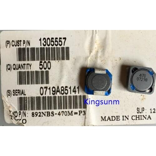 Free shipping 10pcs 892NBS-470M=P3 TOKO 12X12X4 47UH